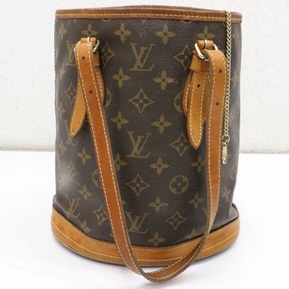 Louis Vuitton Monogram Petit Bucket Bag - Picture 3 of 16
